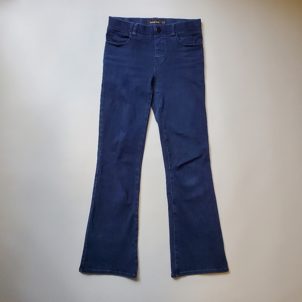 Bootcut Dark Indigo 4-Pocket Betabrand Yoga Denim XS